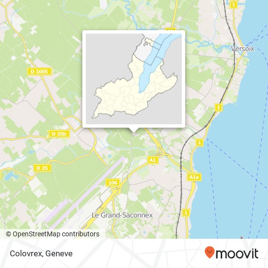 Colovrex map