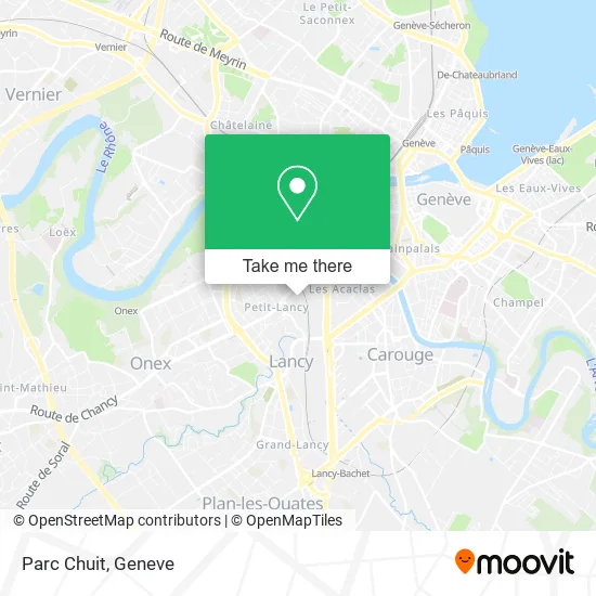 Parc Chuit map