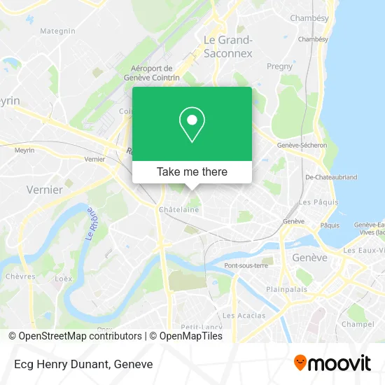 Ecg Henry Dunant map
