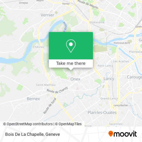 Bois De La Chapelle map