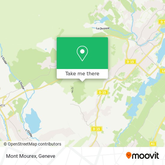 Mont Mourex Karte