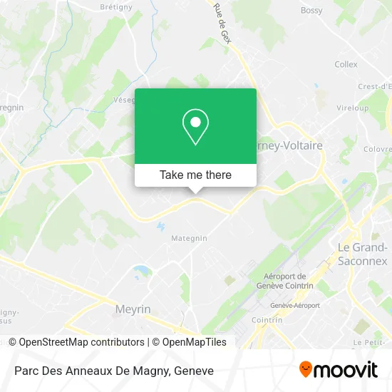 Parc Des Anneaux De Magny map