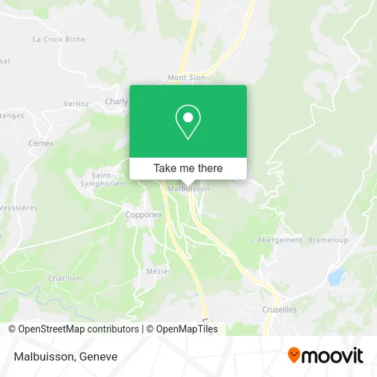 Malbuisson map