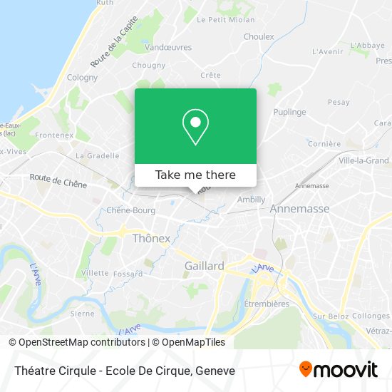 Théatre Cirqule - Ecole De Cirque map