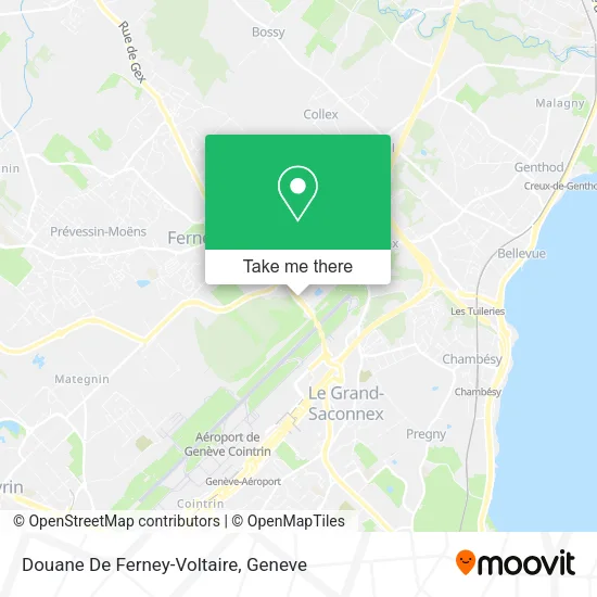 Douane De Ferney-Voltaire map