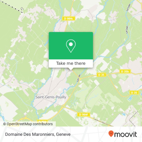 Domaine Des Maronniers map