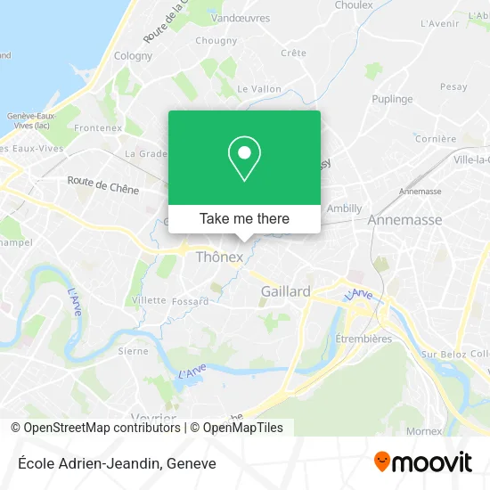 École Adrien-Jeandin map