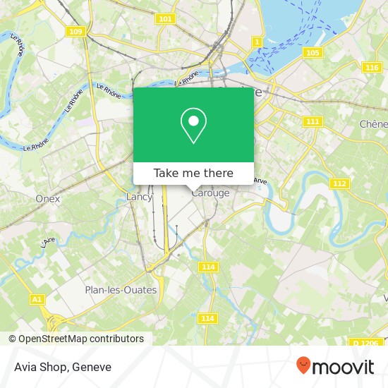 Avia Shop map