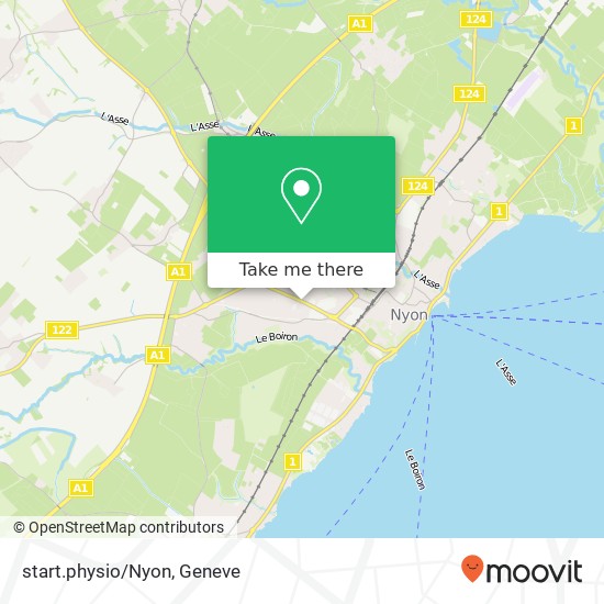 start.physio/Nyon map