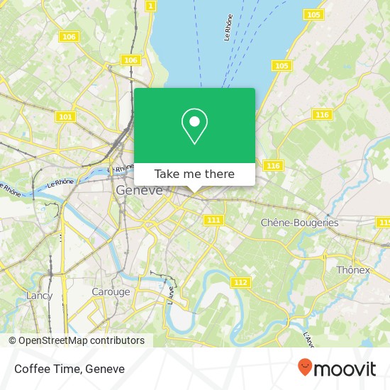 Coffee Time map