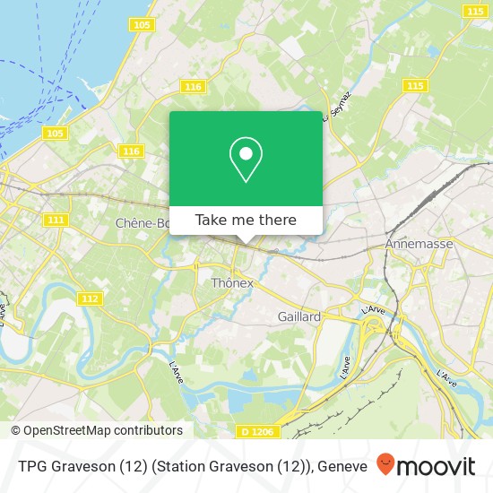 TPG Graveson (12) (Station Graveson (12)) map