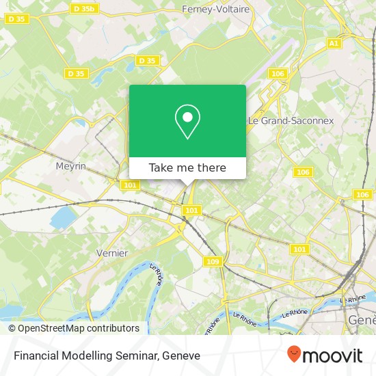 Financial Modelling Seminar map