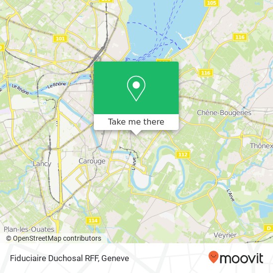 Fiduciaire Duchosal RFF map