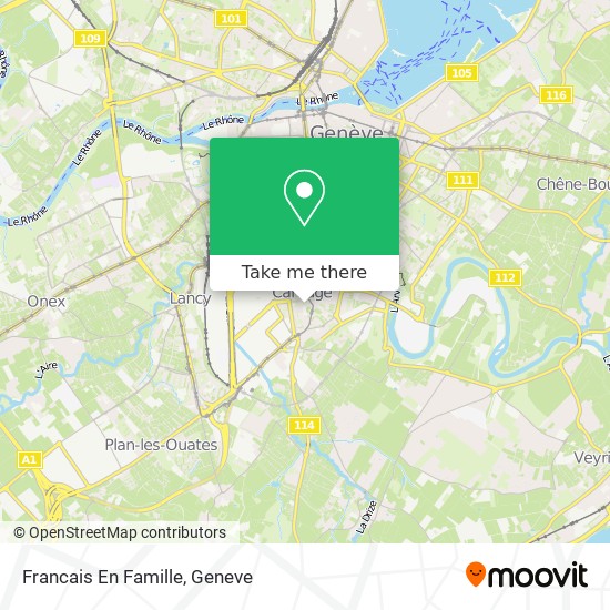 Francais En Famille map