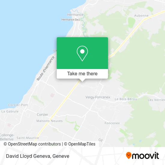 David Lloyd Geneva map