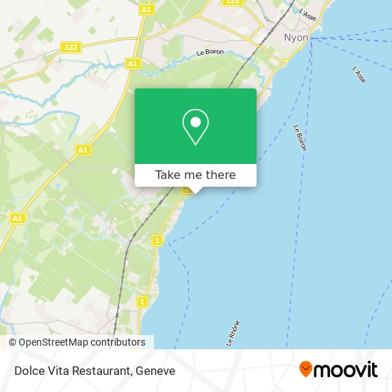 Dolce Vita Restaurant map