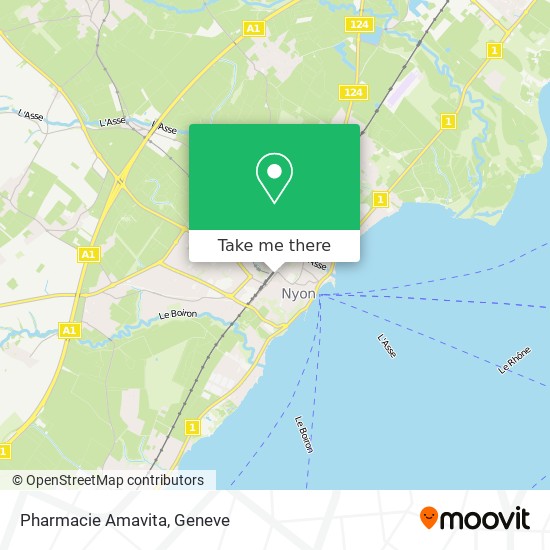 Pharmacie Amavita Karte