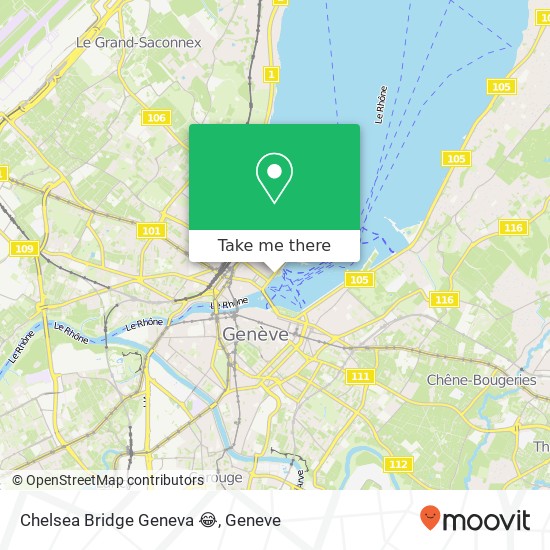 Chelsea Bridge Geneva 😂 map