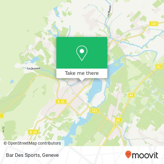 Bar Des Sports map