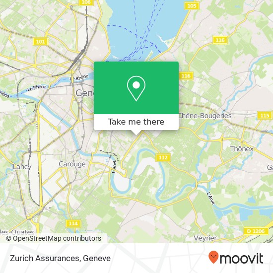 Zurich Assurances Karte
