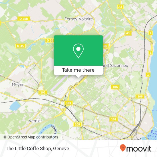 The Little Coffe Shop Karte