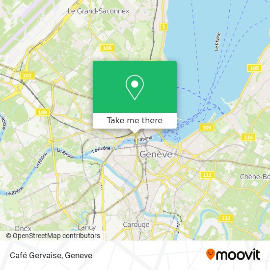 Café Gervaise map