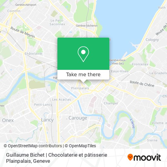 Guillaume Bichet | Chocolaterie et pâtisserie Plainpalais Karte