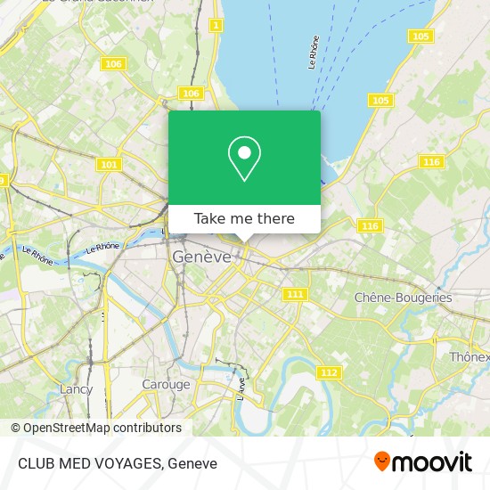 CLUB MED VOYAGES map