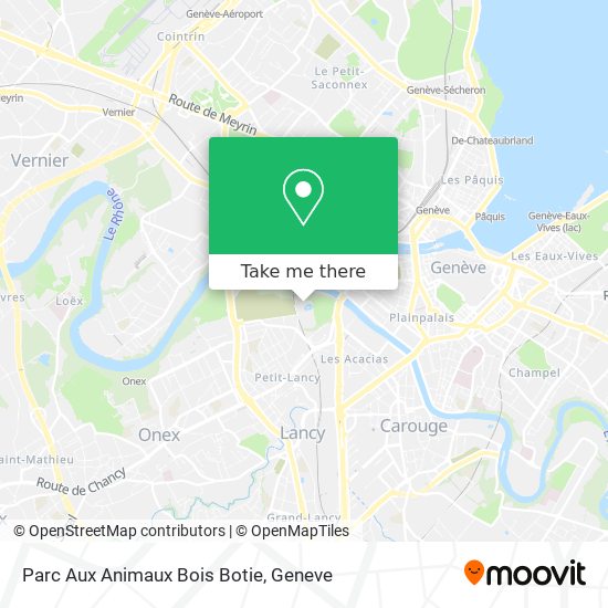 Parc Aux Animaux Bois Botie map