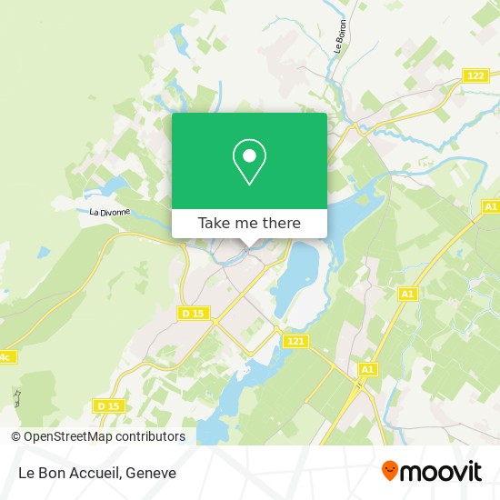 Le Bon Accueil map