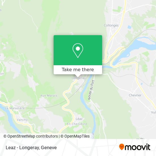 Leaz - Longeray Karte