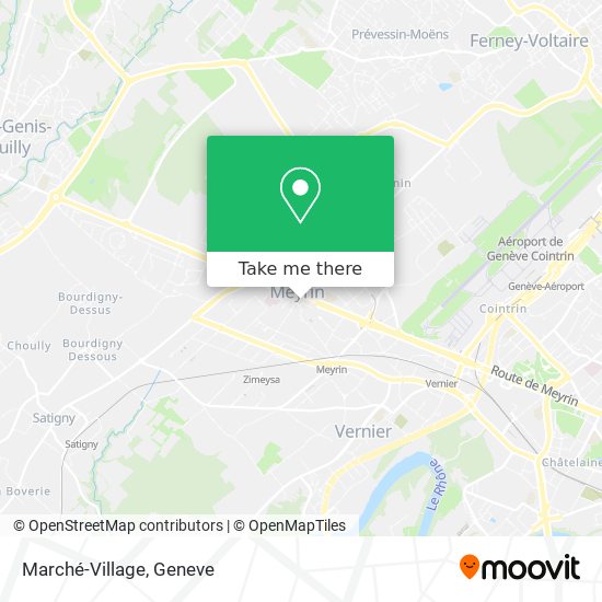 Marché-Village map