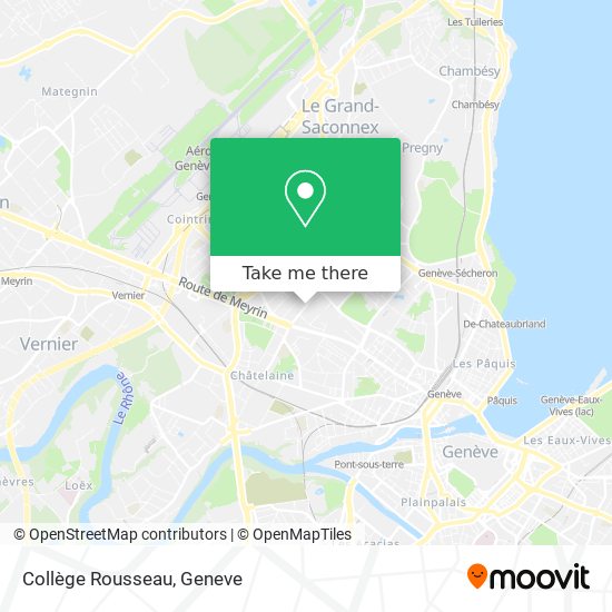 Collège Rousseau map