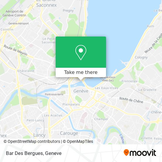 Bar Des Bergues map