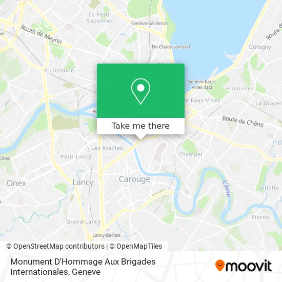 Monument D'Hommage Aux Brigades Internationales map