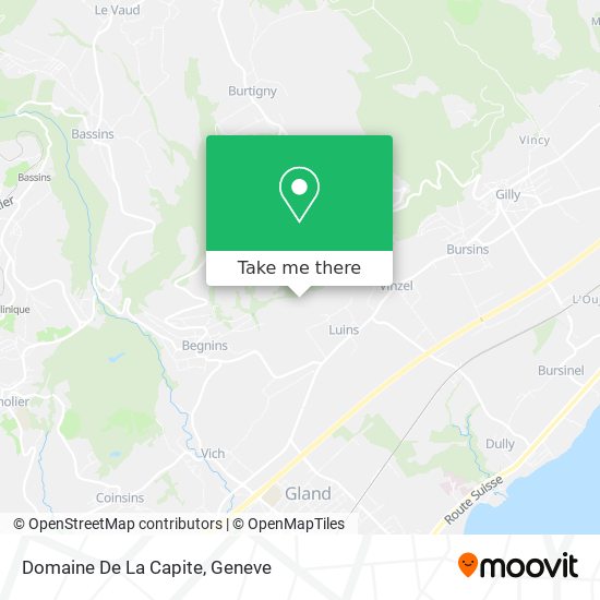 Domaine De La Capite Karte