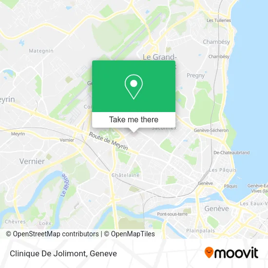 Clinique De Jolimont map