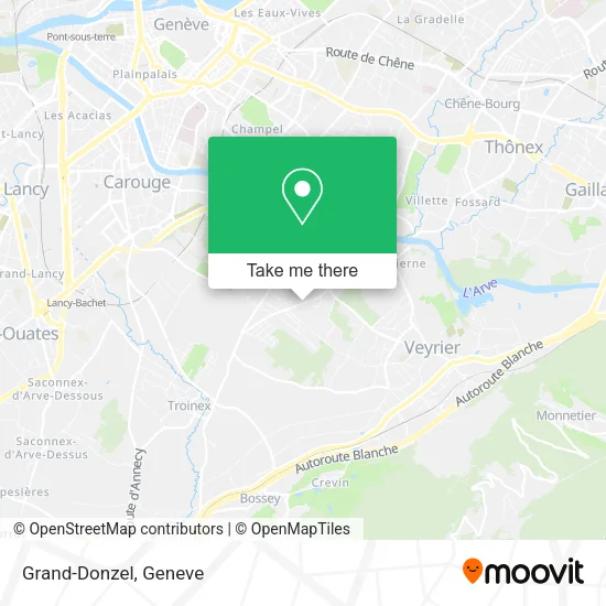 Grand-Donzel map