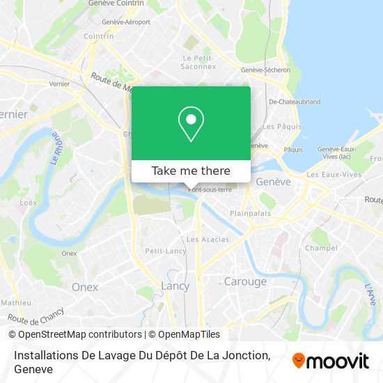 Installations De Lavage Du Dépôt De La Jonction map