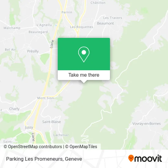 Parking Les Promeneurs map