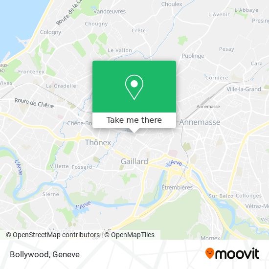 Bollywood Karte