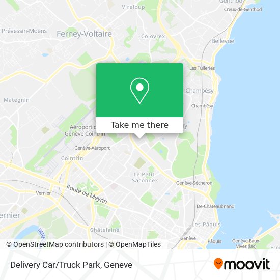 Delivery Car/Truck Park map