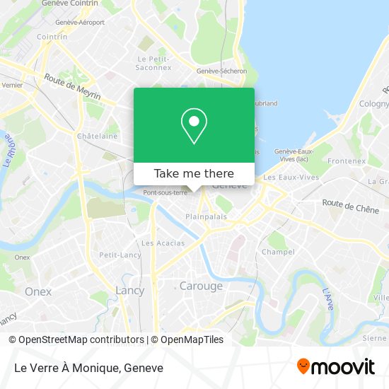 Le Verre À Monique map