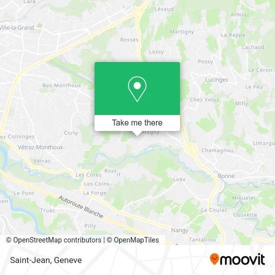 Saint-Jean map