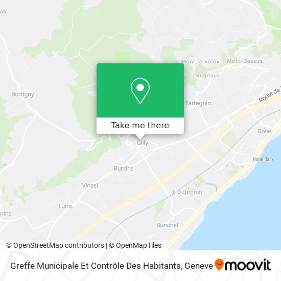 Greffe Municipale Et Contrôle Des Habitants map