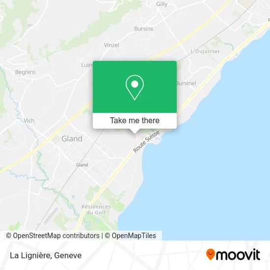 La Lignière map
