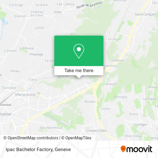 Ipac Bachelor Factory map