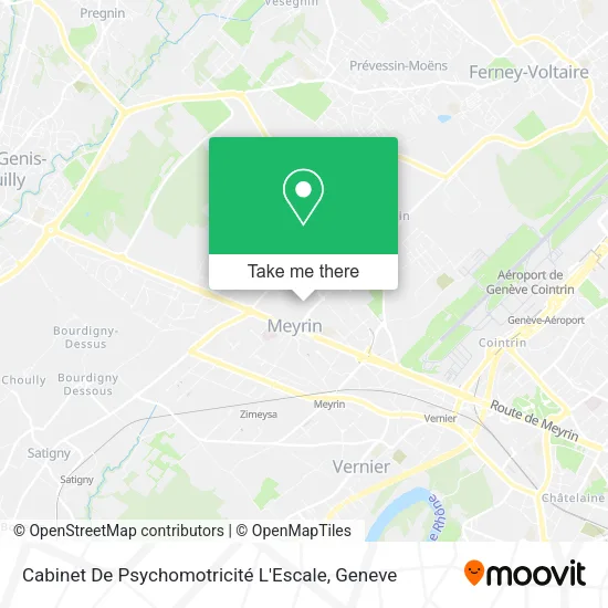 Cabinet De Psychomotricité L'Escale map