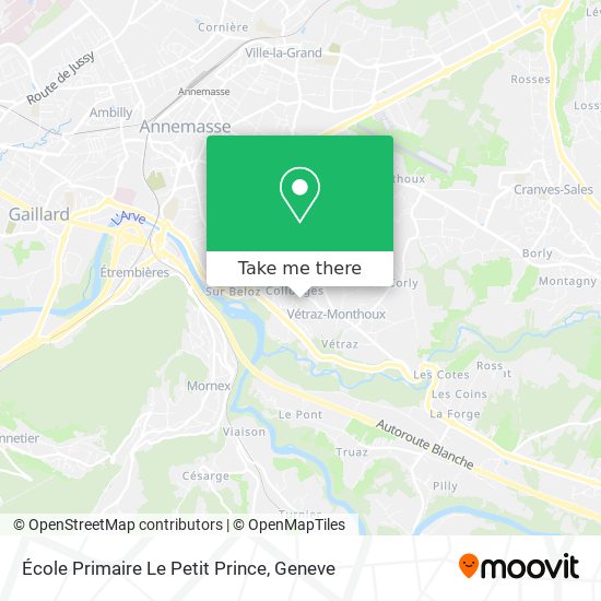 École Primaire Le Petit Prince map