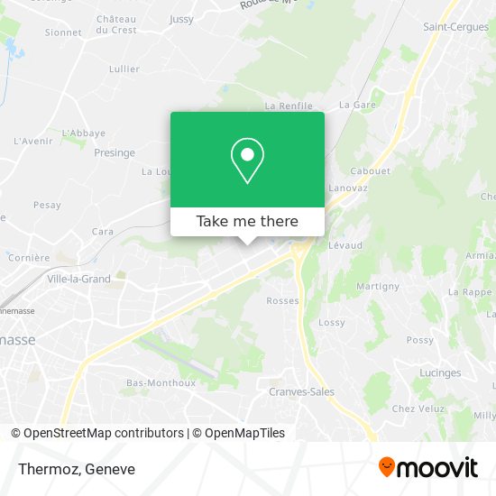 Thermoz map